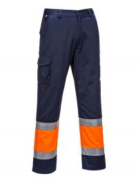 2-farbige Warnschutz-Combat Hose